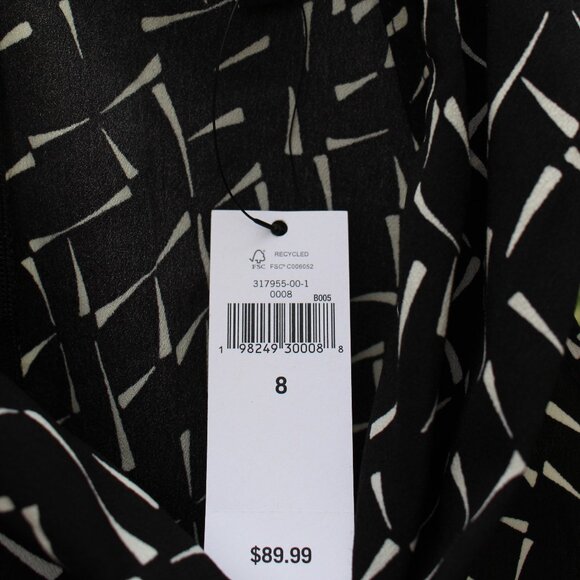 Banana Republic High Neck Tie Dress NWT size 8 - Picture 9 of 11